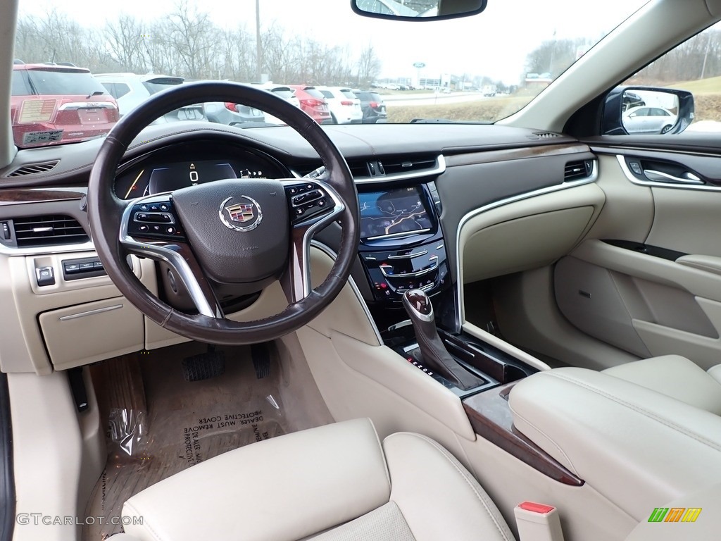 2013 XTS Premium AWD - Sapphire Blue Metallic / Shale/Cocoa photo #17