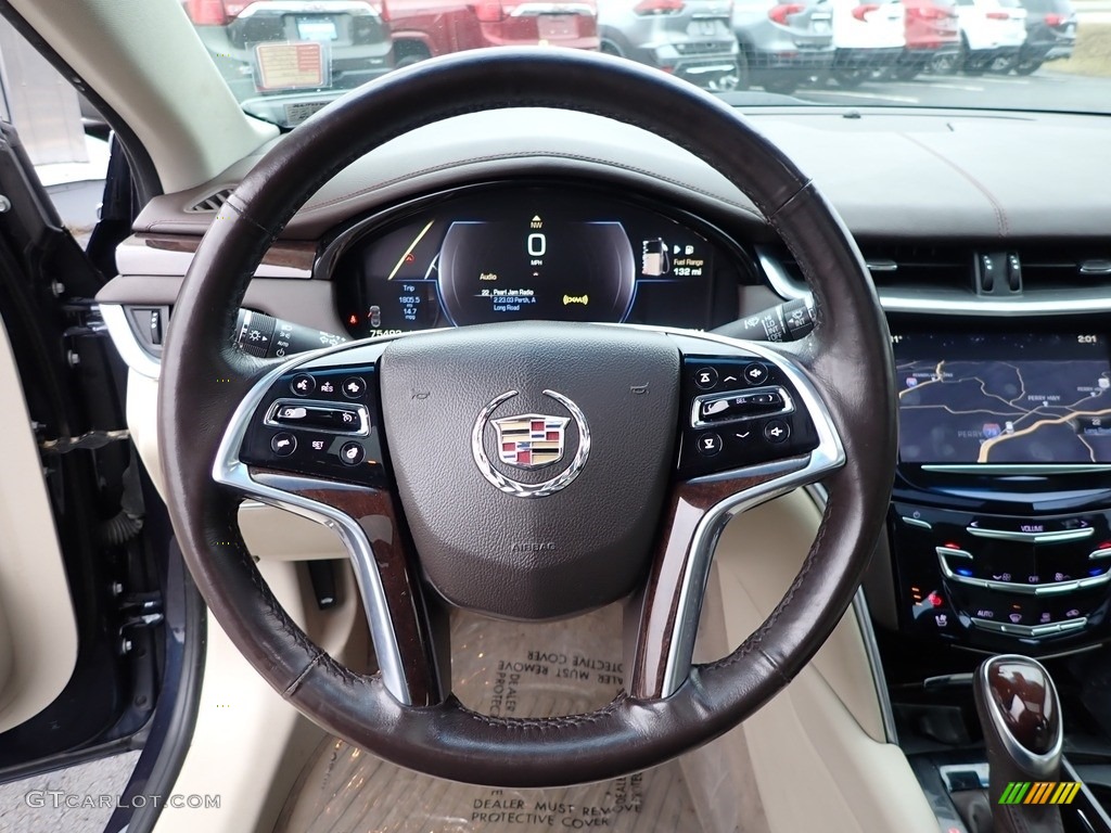 2013 XTS Premium AWD - Sapphire Blue Metallic / Shale/Cocoa photo #20