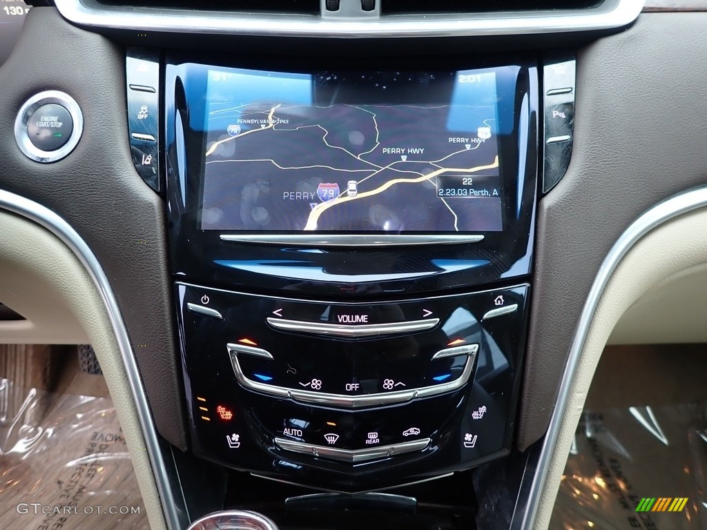 2013 XTS Premium AWD - Sapphire Blue Metallic / Shale/Cocoa photo #22