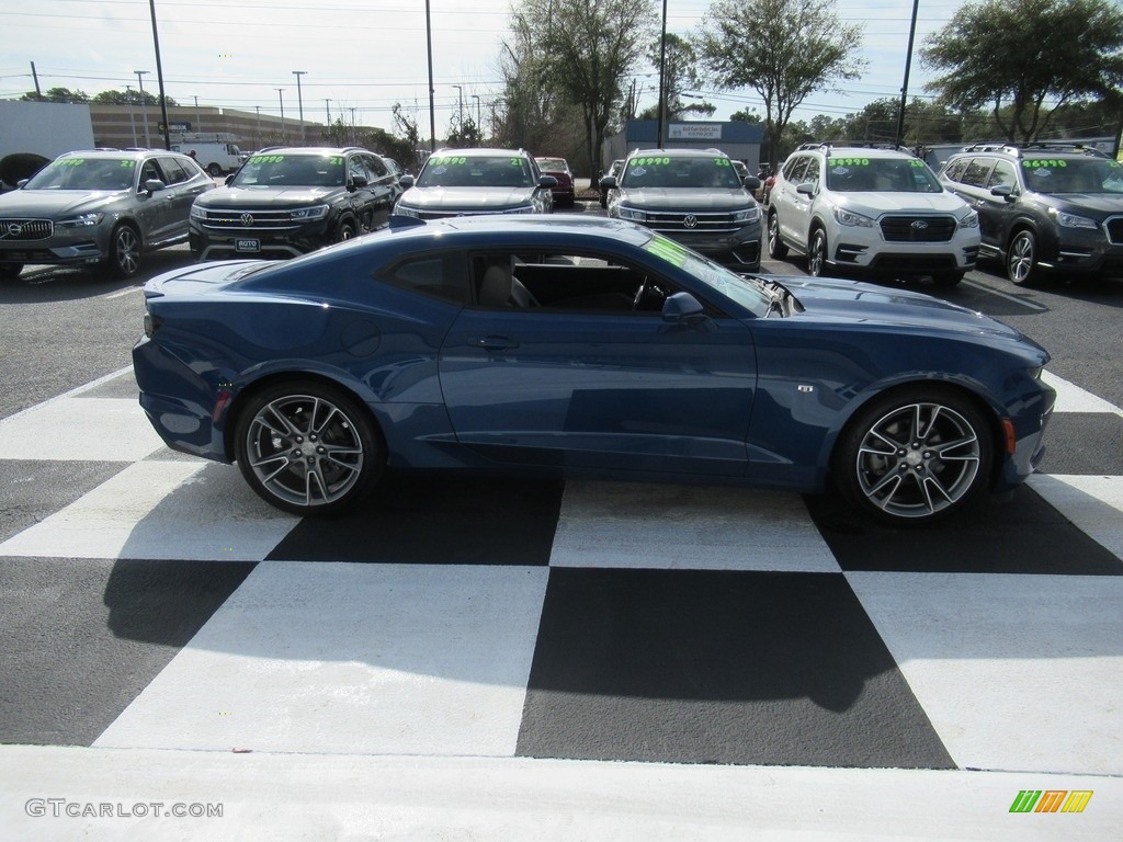 2021 Camaro LT Coupe - Riverside Blue Metallic / Medium Ash Gray photo #3