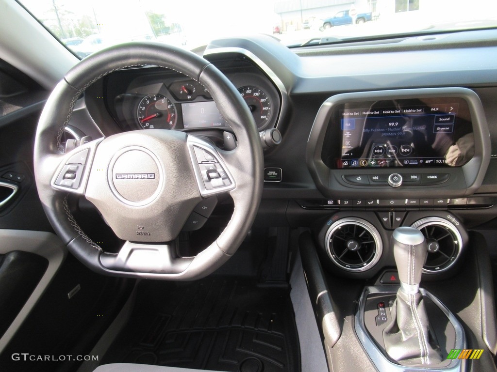 2021 Camaro LT Coupe - Riverside Blue Metallic / Medium Ash Gray photo #15