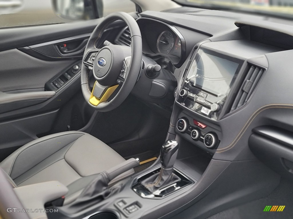 2021 Crosstrek Sport - Plasma Yellow Pearl / Gray photo #2