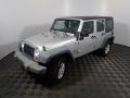 Bright Silver Metallic - Wrangler Unlimited X 4x4 Photo No. 8