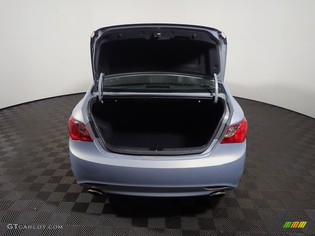 2011 Sonata SE 2.0T - Blue Sky Metallic / Black photo #14