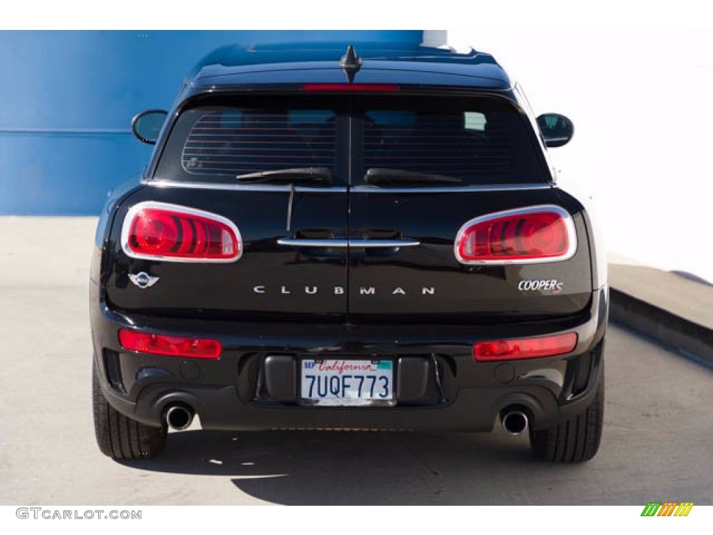 2016 Clubman Cooper S - Midnight Black Metallic / Carbon Black photo #9