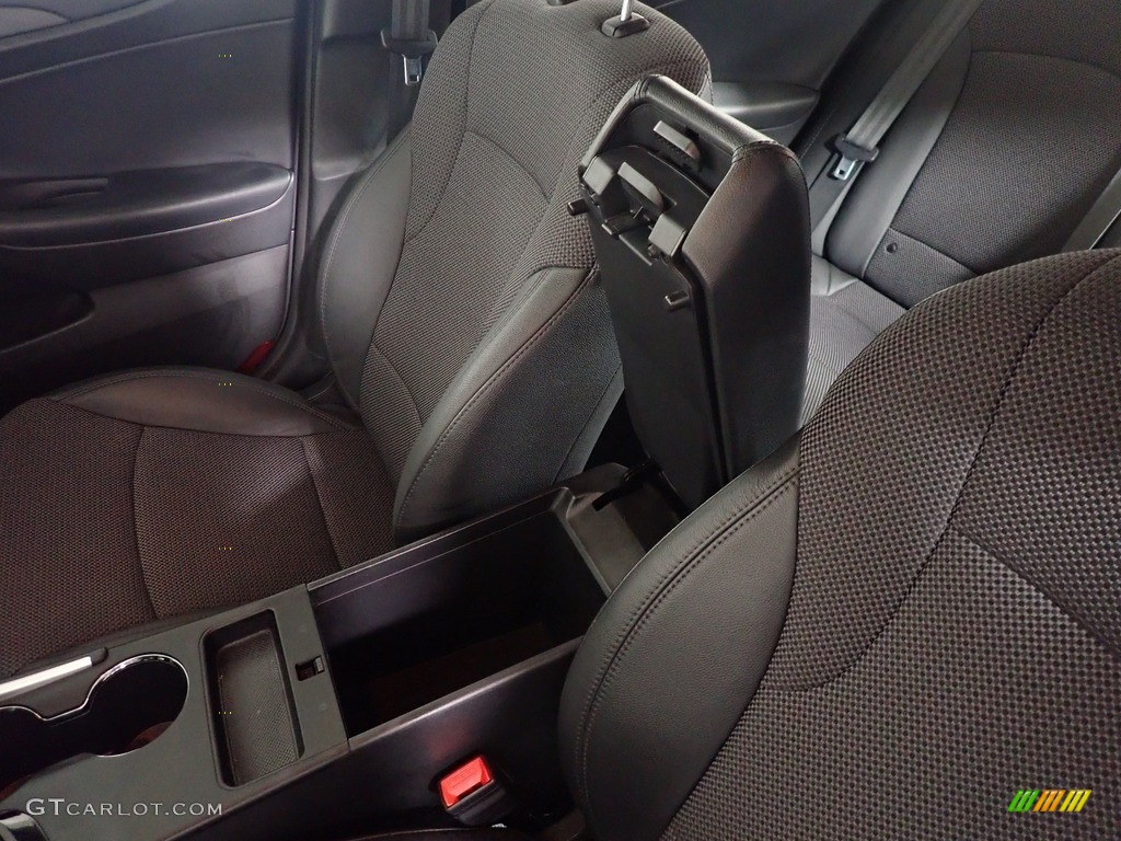 2011 Sonata SE 2.0T - Blue Sky Metallic / Black photo #32