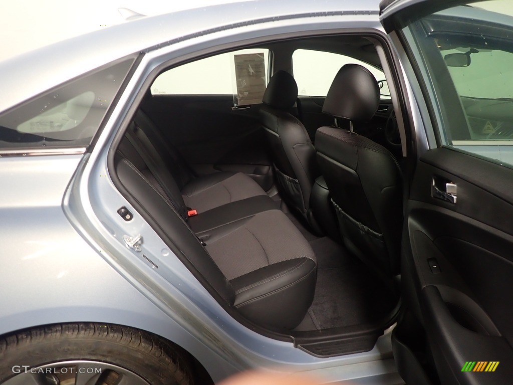 2011 Sonata SE 2.0T - Blue Sky Metallic / Black photo #36