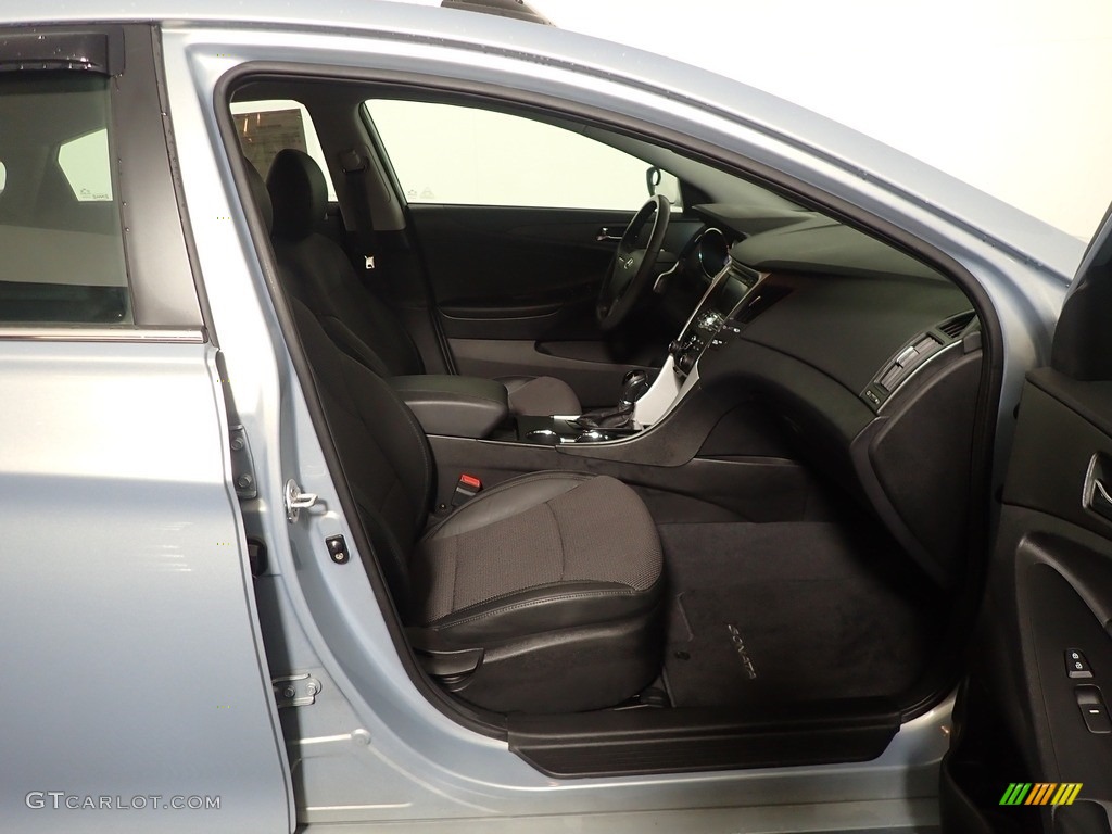 2011 Sonata SE 2.0T - Blue Sky Metallic / Black photo #38