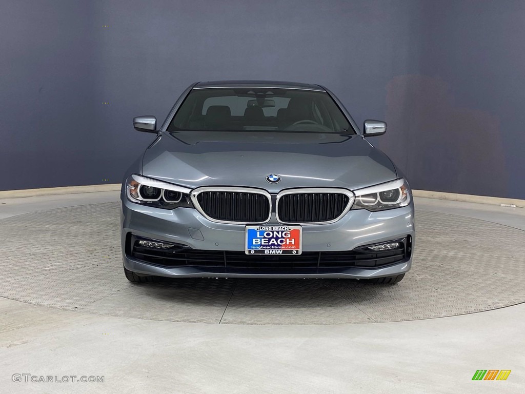 2018 5 Series 540i Sedan - Bluestone Metallic / Black photo #2