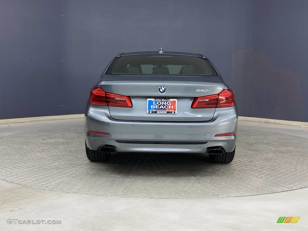 2018 5 Series 540i Sedan - Bluestone Metallic / Black photo #4