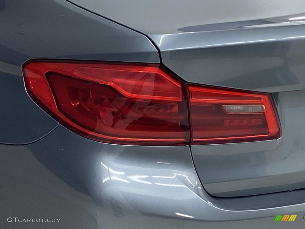 2018 5 Series 540i Sedan - Bluestone Metallic / Black photo #8