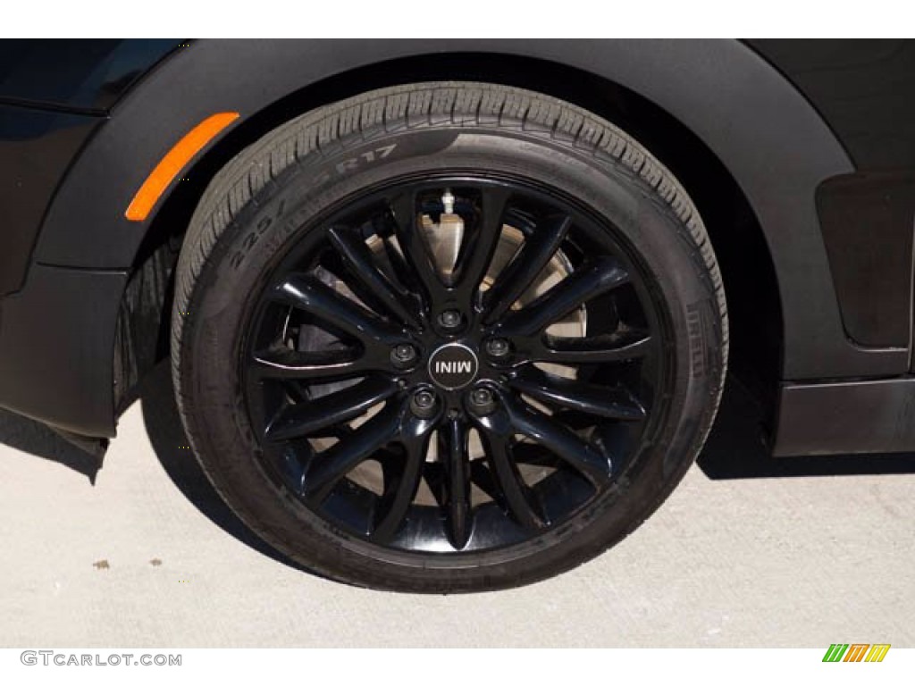 2016 Clubman Cooper S - Midnight Black Metallic / Carbon Black photo #39