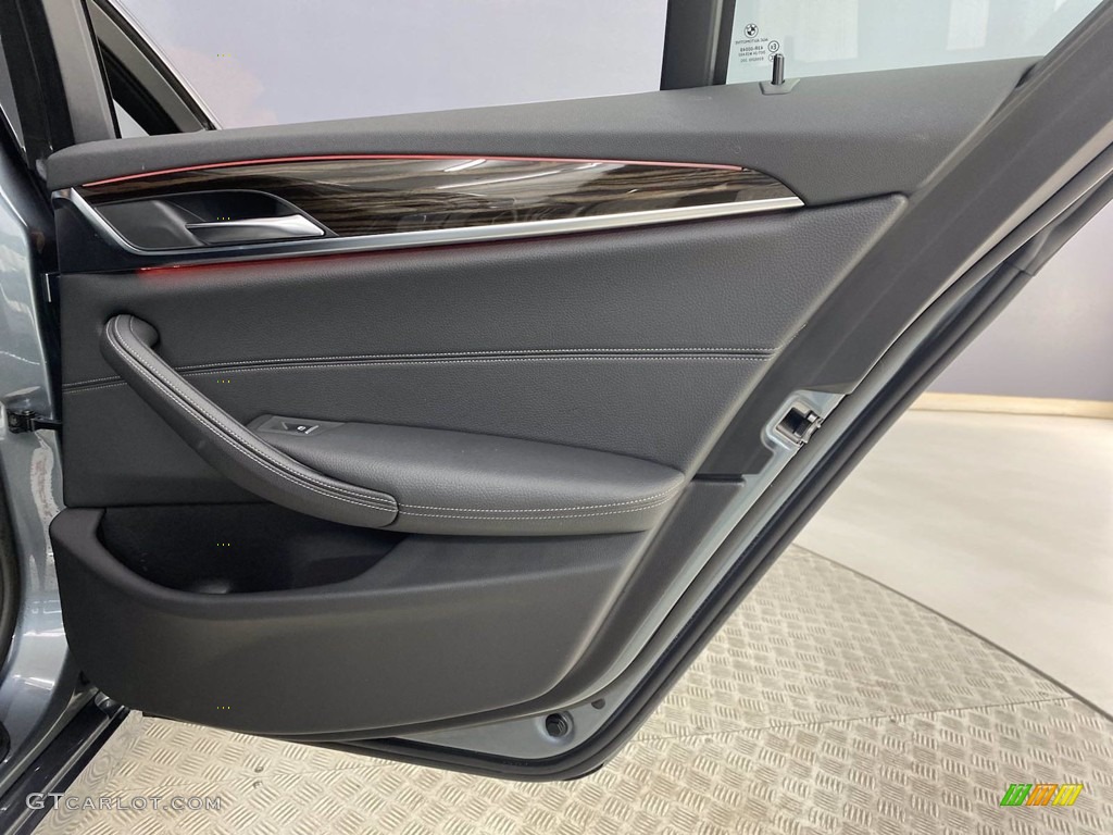 2018 5 Series 540i Sedan - Bluestone Metallic / Black photo #34