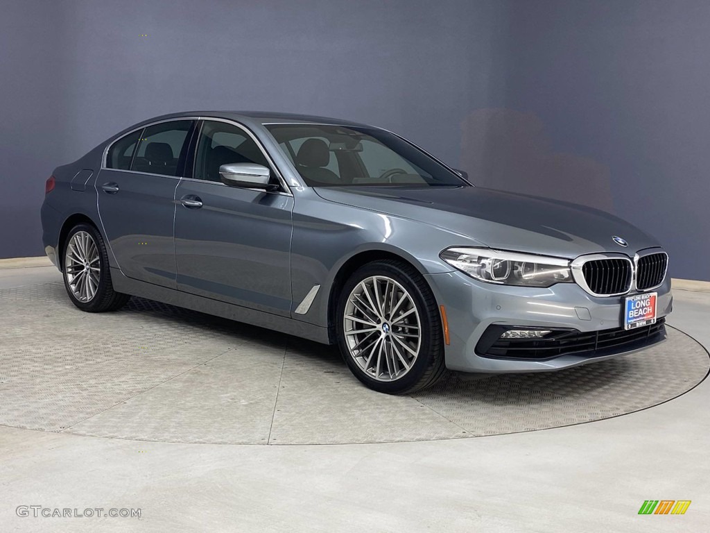 2018 5 Series 540i Sedan - Bluestone Metallic / Black photo #38
