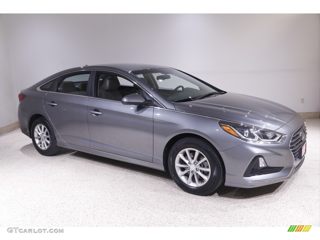 2019 Sonata SE - Machine Gray / Gray photo #1