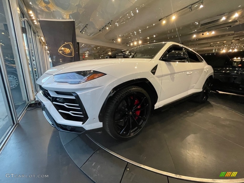 2020 Urus AWD - Bianco Icarus Metallic / Rosso Alala/Nero Ade photo #1