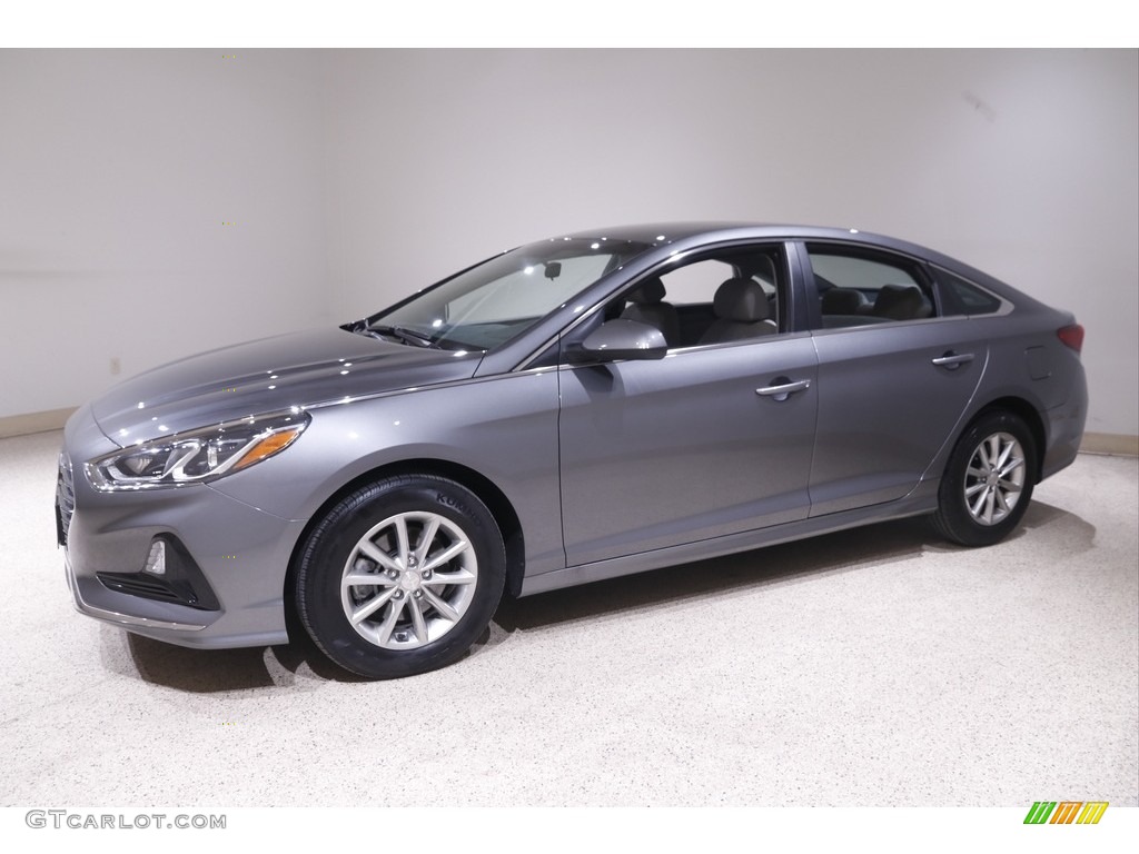 2019 Sonata SE - Machine Gray / Gray photo #3