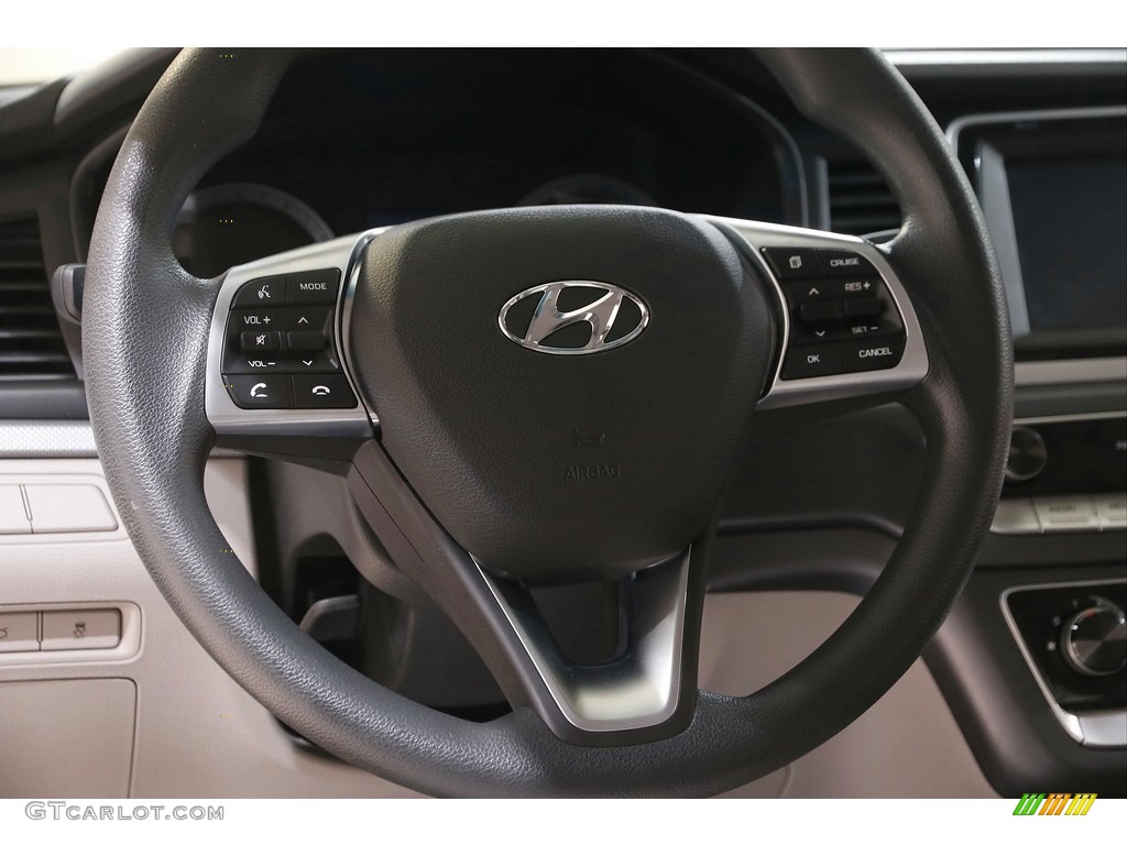 2019 Sonata SE - Machine Gray / Gray photo #7