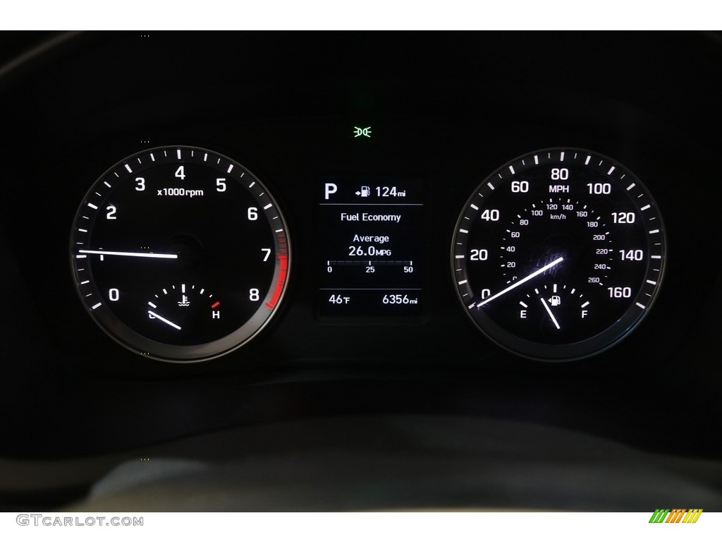 2019 Sonata SE - Machine Gray / Gray photo #8