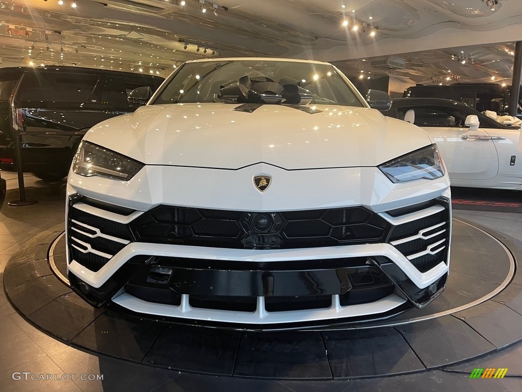 2020 Urus AWD - Bianco Icarus Metallic / Rosso Alala/Nero Ade photo #7