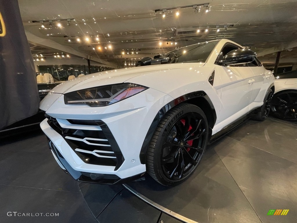 2020 Urus AWD - Bianco Icarus Metallic / Rosso Alala/Nero Ade photo #13