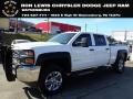 Summit White - Silverado 3500HD Work Truck Crew Cab 4x4 Photo No. 1