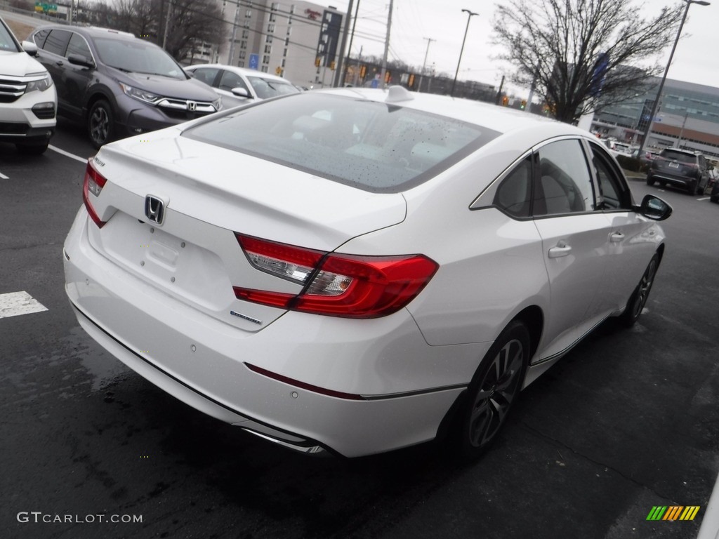 2021 Accord EX-L Hybrid - Platinum White Pearl / Ivory photo #8