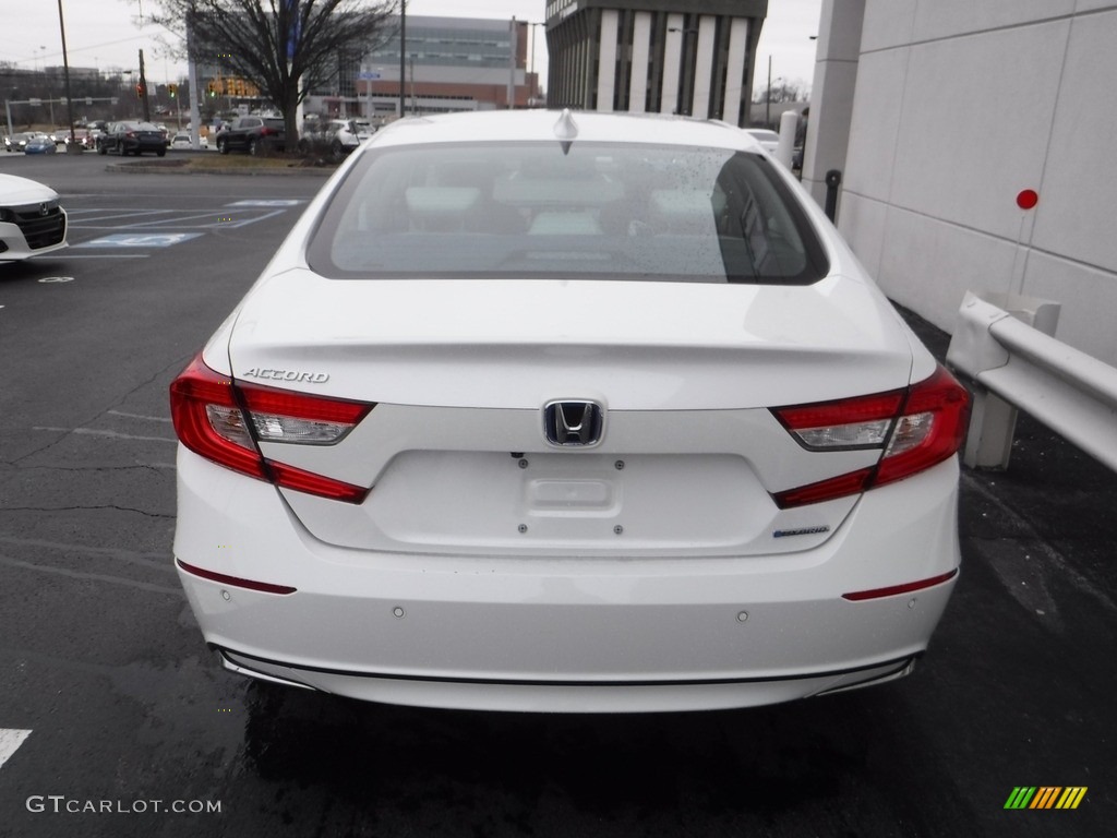 2021 Accord EX-L Hybrid - Platinum White Pearl / Ivory photo #9