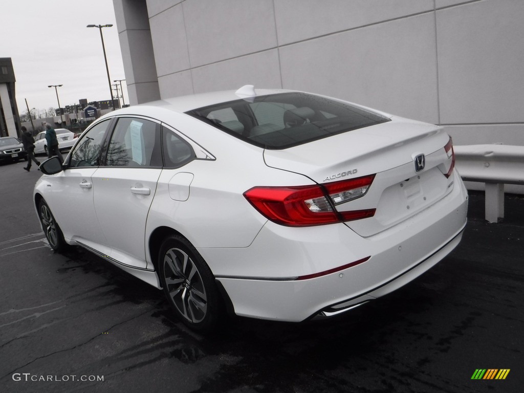 2021 Accord EX-L Hybrid - Platinum White Pearl / Ivory photo #10