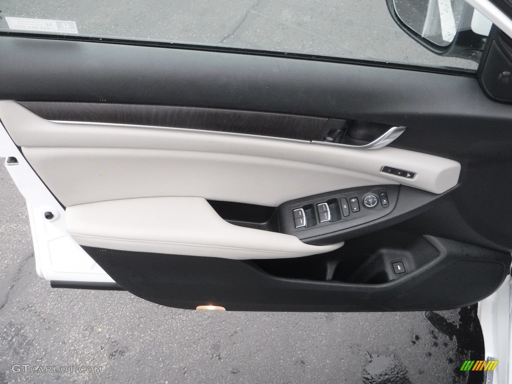 2021 Accord EX-L Hybrid - Platinum White Pearl / Ivory photo #13