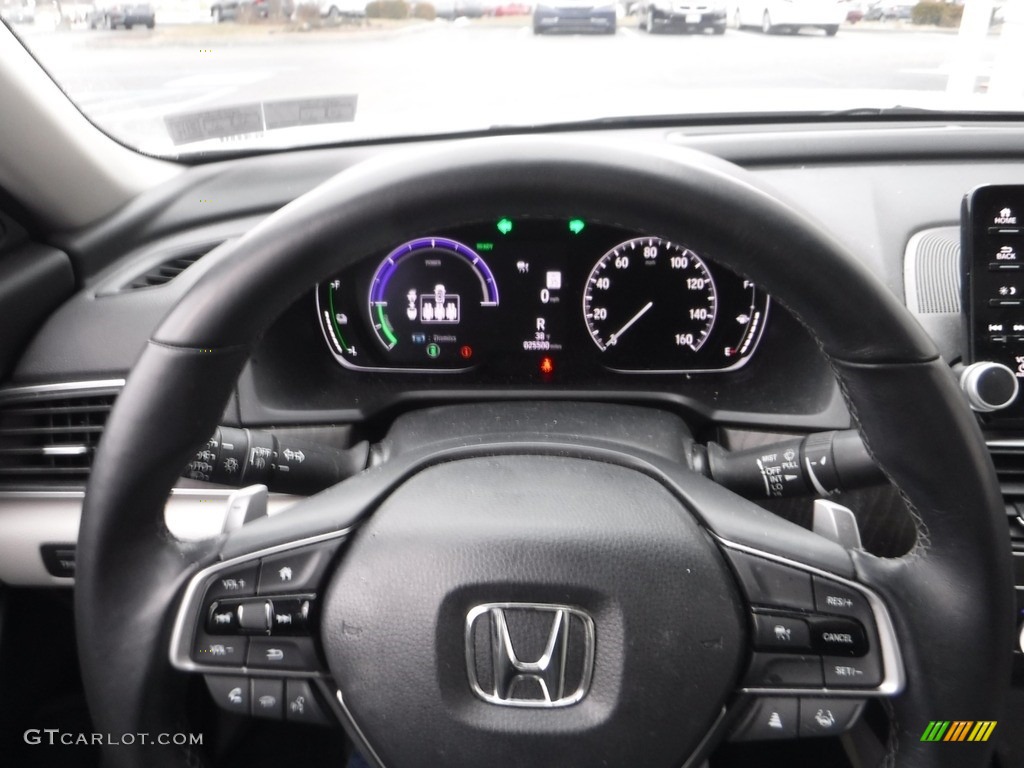 2021 Accord EX-L Hybrid - Platinum White Pearl / Ivory photo #25