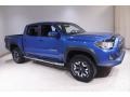 2017 Blazing Blue Pearl Toyota Tacoma TRD Off Road Double Cab 4x4 #143798440