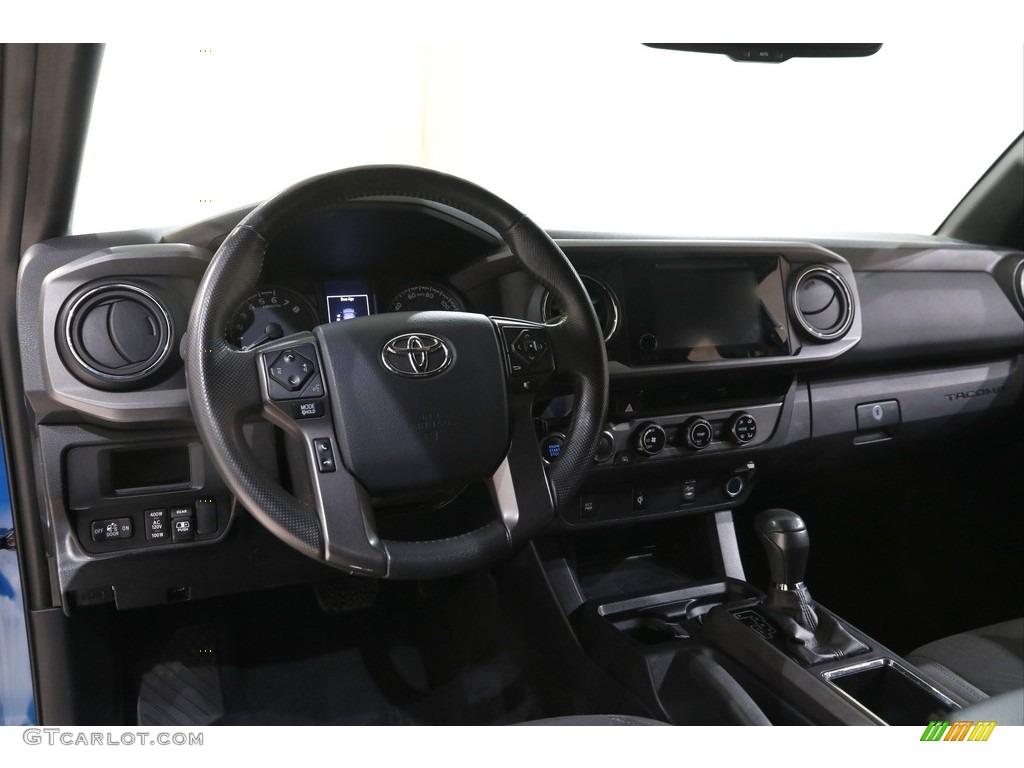 2017 Tacoma TRD Off Road Double Cab 4x4 - Blazing Blue Pearl / TRD Graphite photo #6