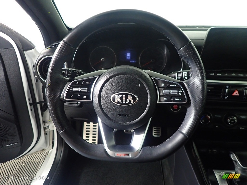 2021 Forte GT-Line - Clear White / Black photo #28
