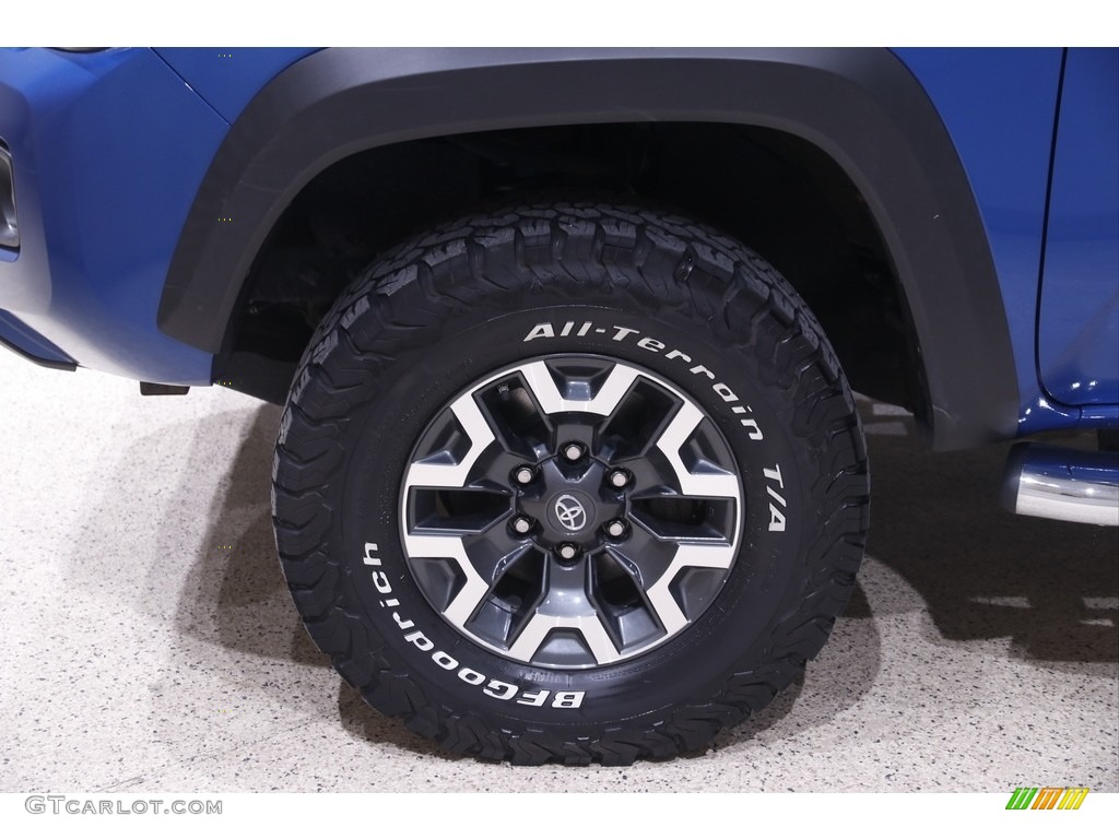2017 Tacoma TRD Off Road Double Cab 4x4 - Blazing Blue Pearl / TRD Graphite photo #20