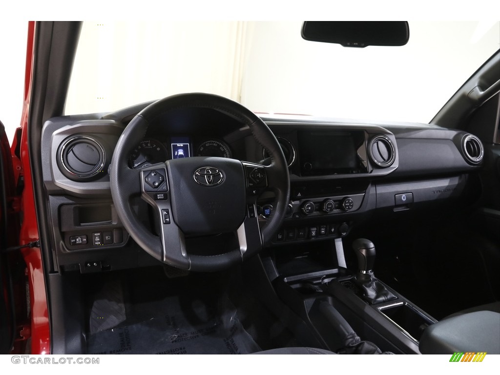 2019 Tacoma TRD Sport Double Cab 4x4 - Barcelona Red Metallic / TRD Graphite photo #6