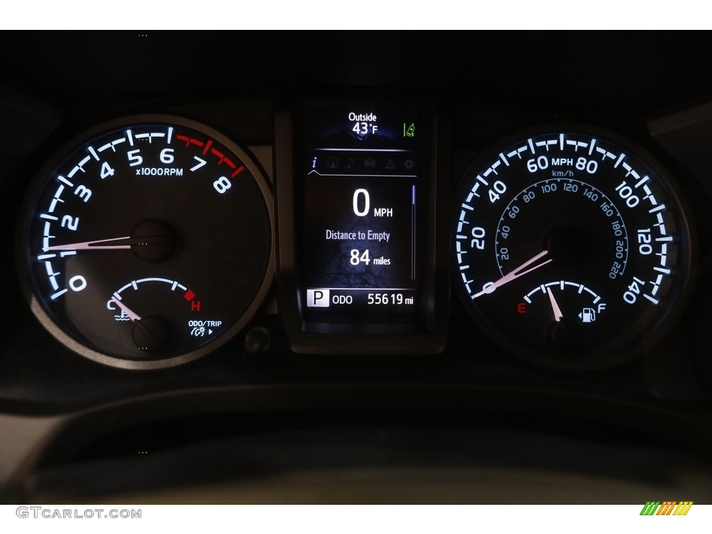 2019 Tacoma TRD Sport Double Cab 4x4 - Barcelona Red Metallic / TRD Graphite photo #8