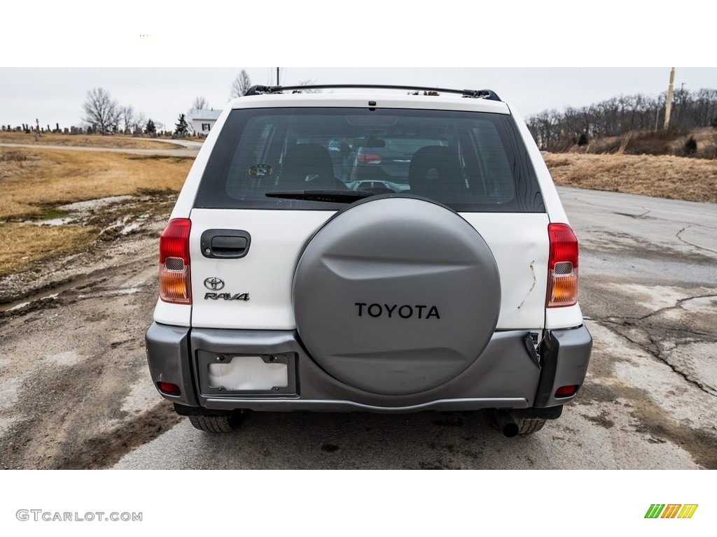 2003 RAV4  - Natural White / Gray photo #5