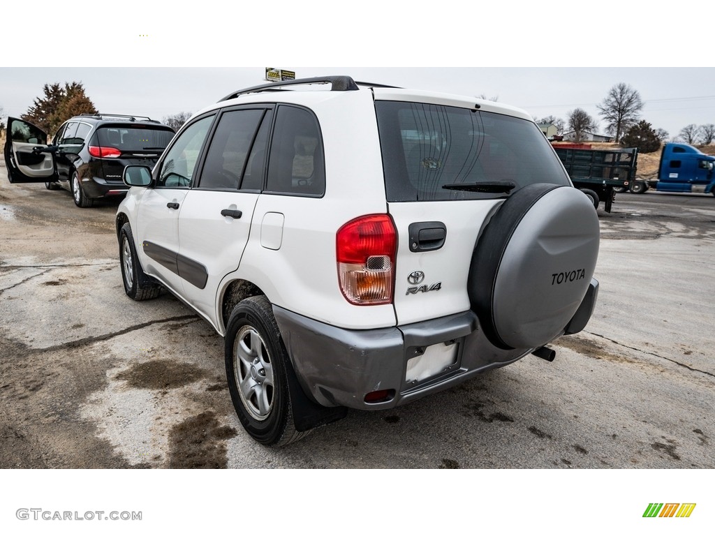 2003 RAV4  - Natural White / Gray photo #6