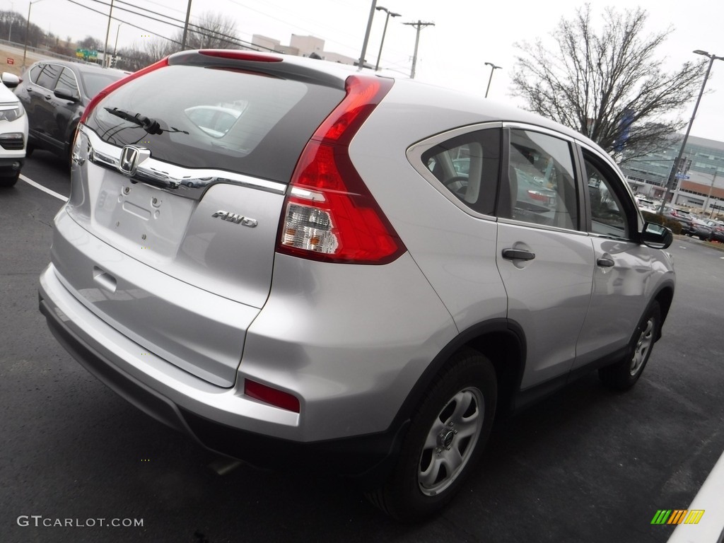 2016 CR-V LX AWD - Alabaster Silver Metallic / Gray photo #5