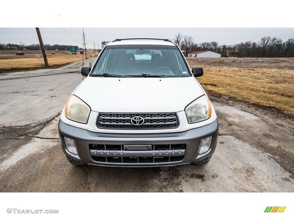 2003 RAV4  - Natural White / Gray photo #9