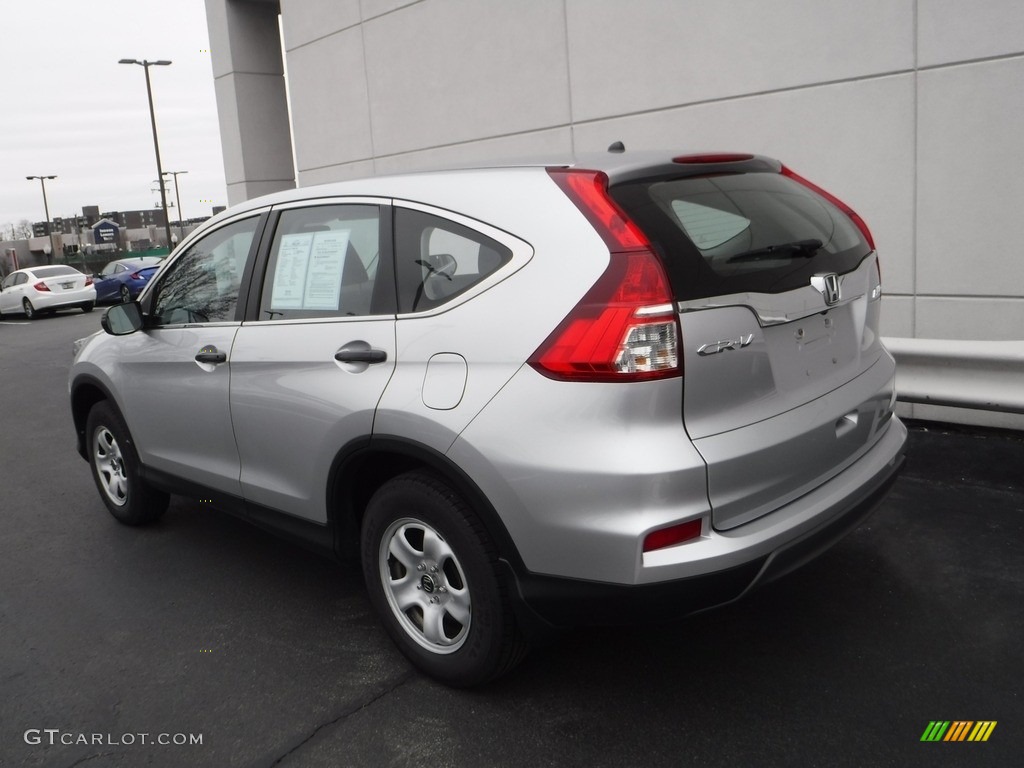 2016 CR-V LX AWD - Alabaster Silver Metallic / Gray photo #7