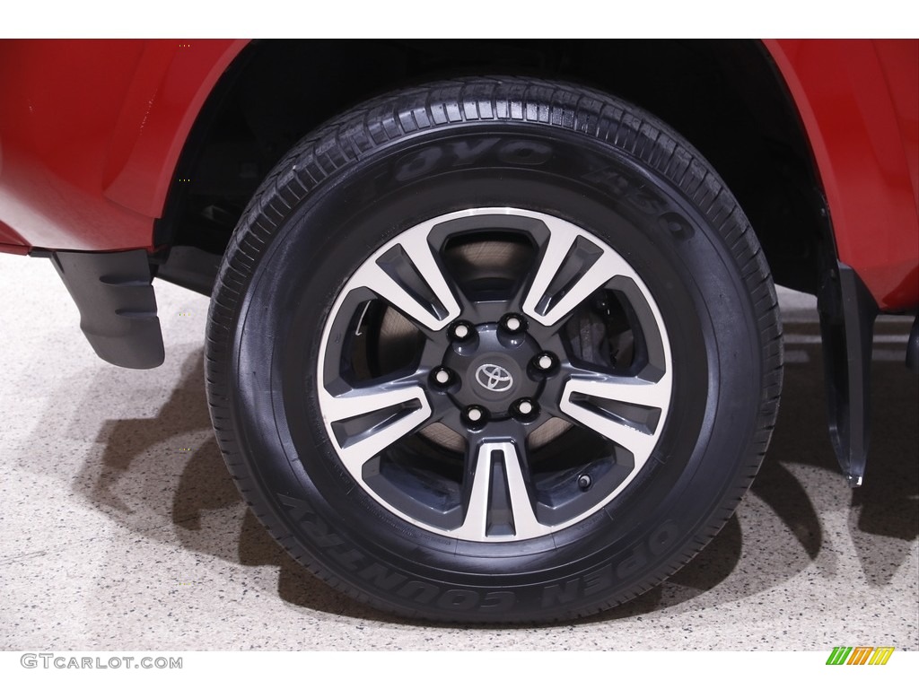 2019 Tacoma TRD Sport Double Cab 4x4 - Barcelona Red Metallic / TRD Graphite photo #20