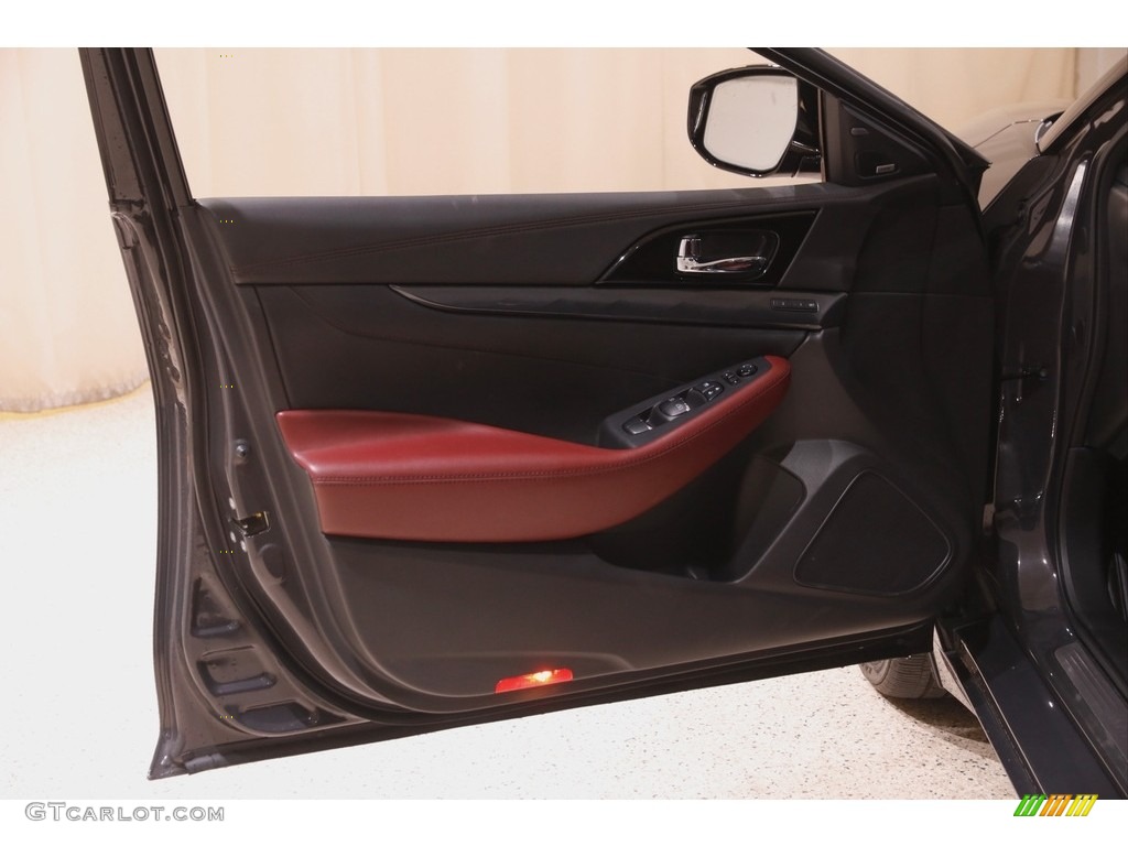 2021 Nissan Maxima 40th Anniversary Edition Red Door Panel Photo #143801426