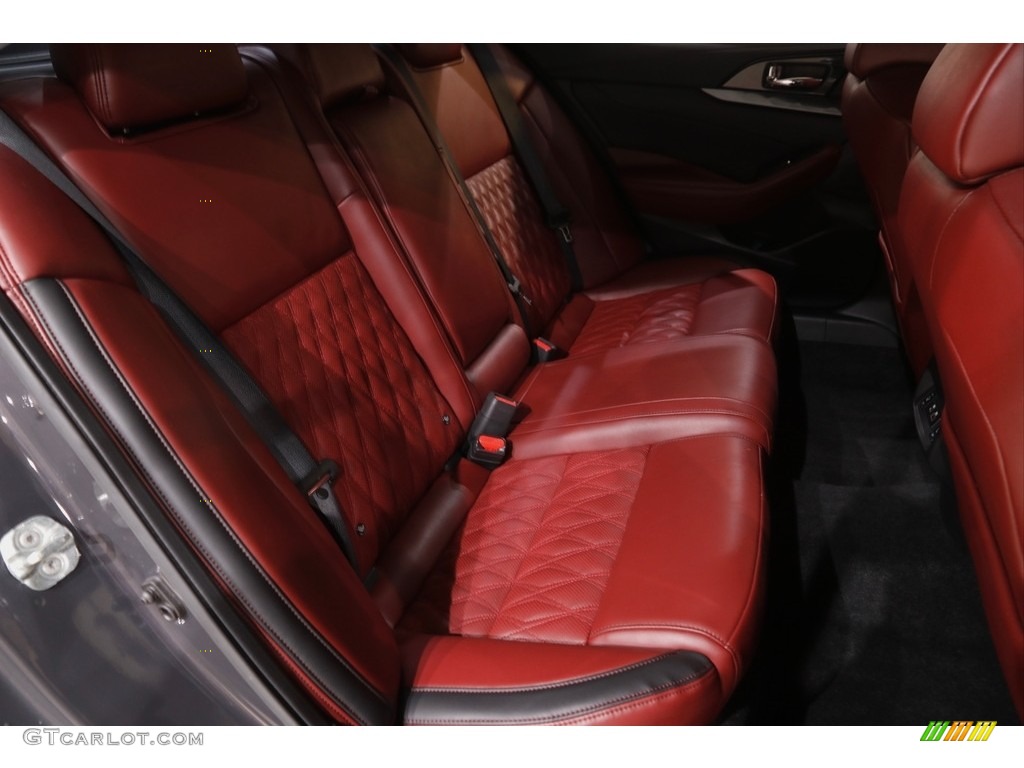 Red Interior 2021 Nissan Maxima 40th Anniversary Edition Photo #143801639