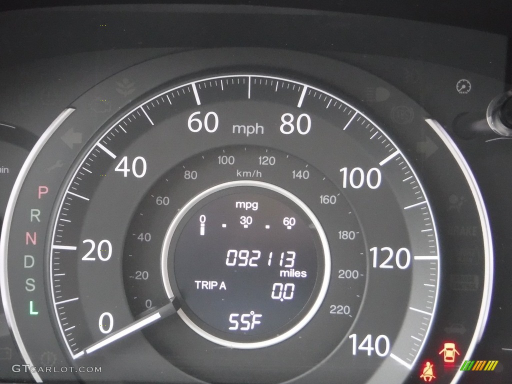 2016 CR-V LX AWD - Alabaster Silver Metallic / Gray photo #27