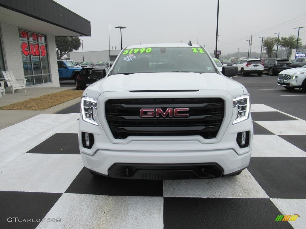 2022 Sierra 1500 Limited Elevation Double Cab 4WD - Summit White / Jet Black photo #2