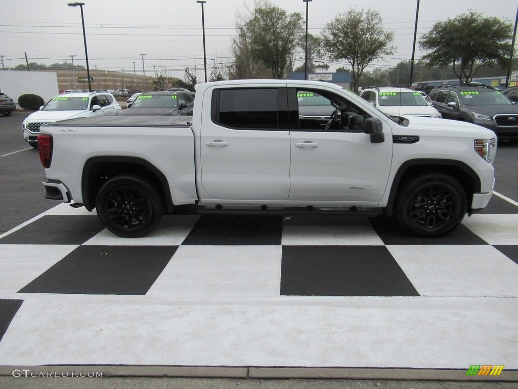 2022 Sierra 1500 Limited Elevation Double Cab 4WD - Summit White / Jet Black photo #3