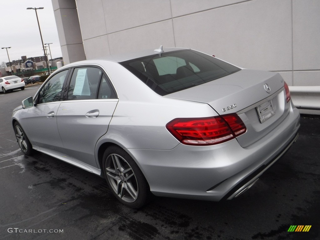 2014 E 350 4Matic Sedan - Iridium Silver Metallic / Black photo #11