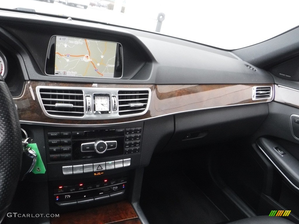 2014 E 350 4Matic Sedan - Iridium Silver Metallic / Black photo #18